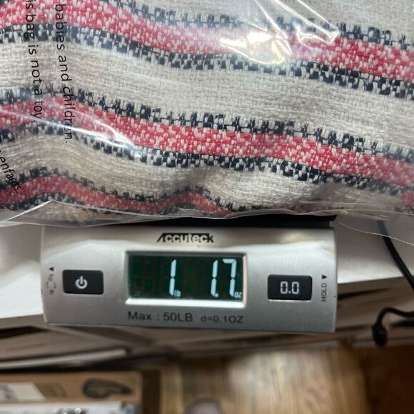 Talbots Womens Jacket size 16 Petite Striped Cotton Blend - Picture 13 of 14